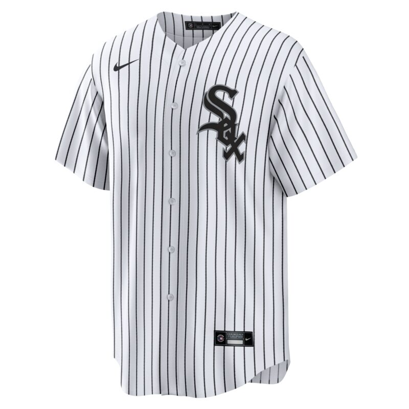 Yoan Moncada Chicago White Sox Home Player Name Jersey - White - Image 2