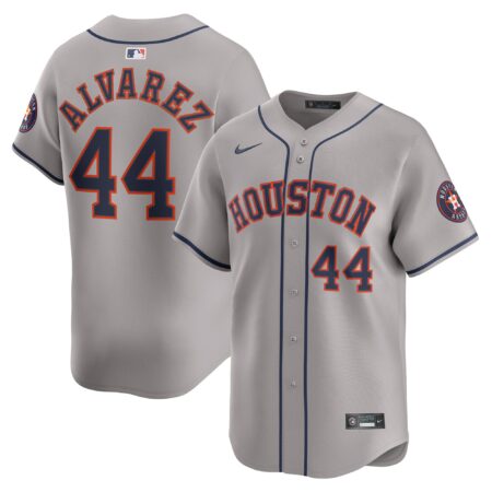 Yordan Alvarez Houston Astros Road Limited Player Jersey - Gray