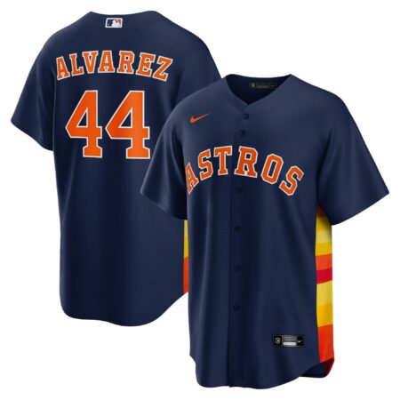 Yordan Álvarez Houston Astros Alternate Player Jersey - Navy