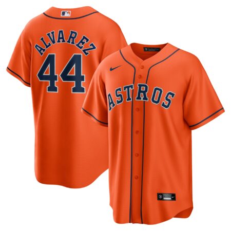 Yordan Álvarez Houston Astros Alternate Player Jersey - Orange