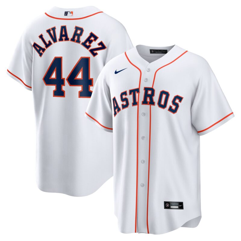 Yordan Álvarez Houston Astros Home Player Jersey - White