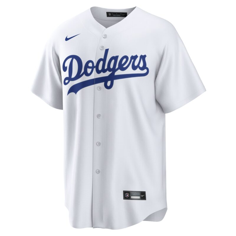 Yoshinobu Yamamoto Los Angeles Dodgers Home Player Jersey – White - Image 2