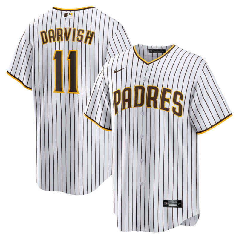 Yu Darvish San Diego Padres Home Player Jersey - White