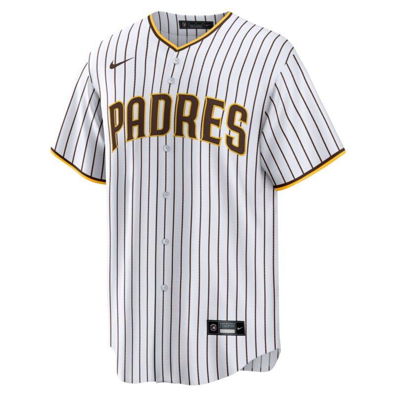 Yu Darvish San Diego Padres Home Player Jersey - White - Image 2