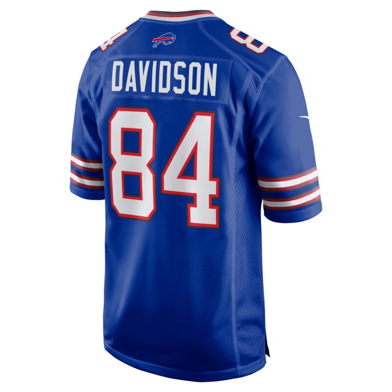 Zach Davidson Buffalo Bills Game Player Jersey - Royal - Image 3