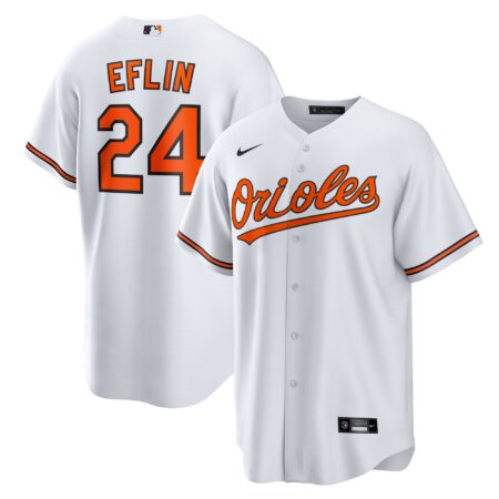 Zach Eflin Baltimore Orioles Home Jersey - White