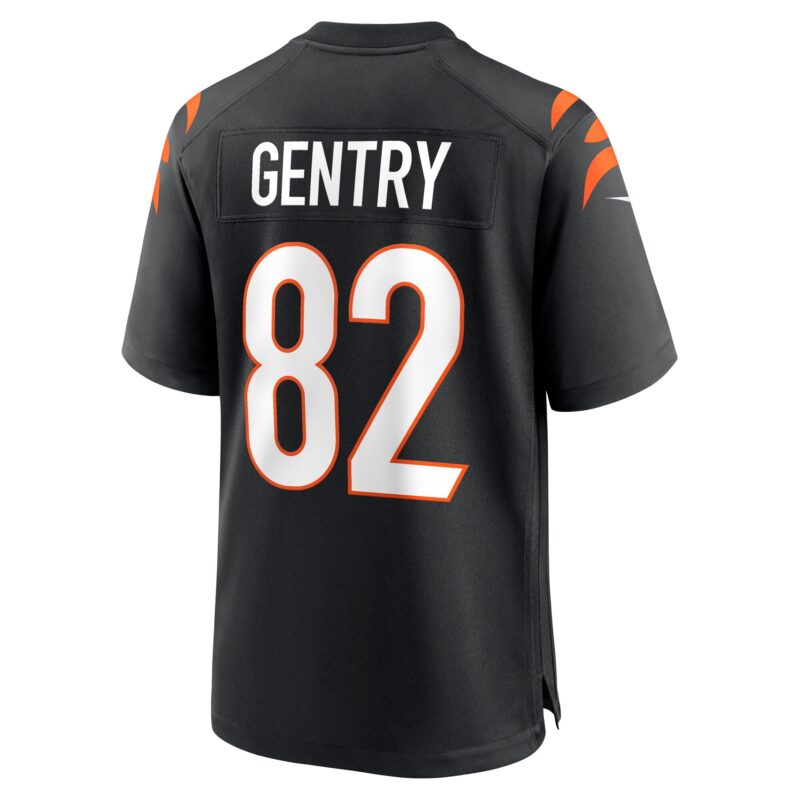 Zach Gentry Cincinnati Bengals Game Jersey - Black - Image 3