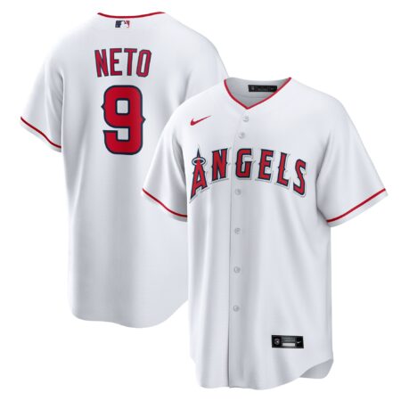 Zach Neto Los Angeles Angels Home Jersey - White