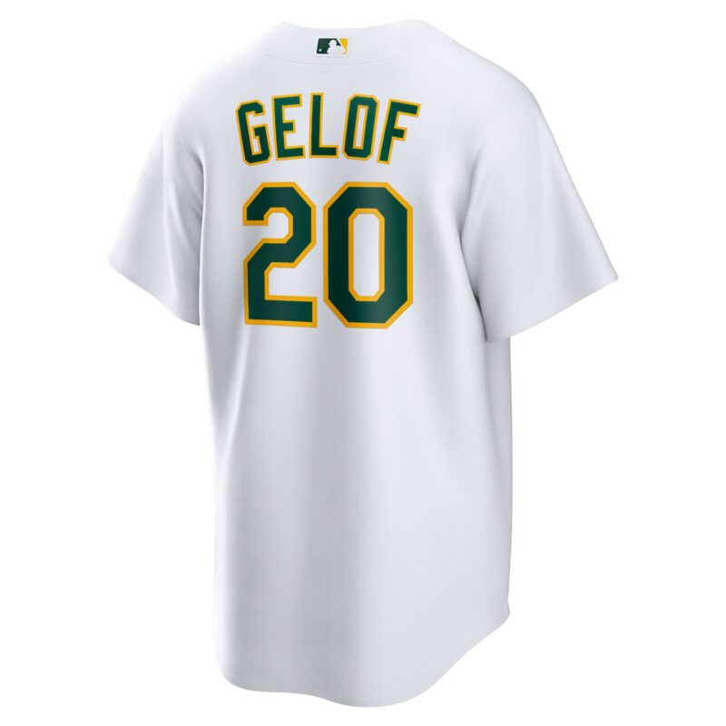 Zack Gelof Athletics Home Jersey - White - Image 3