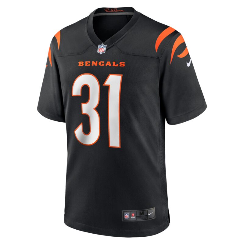 Zack Moss Cincinnati Bengals Game Jersey - Black - Image 2
