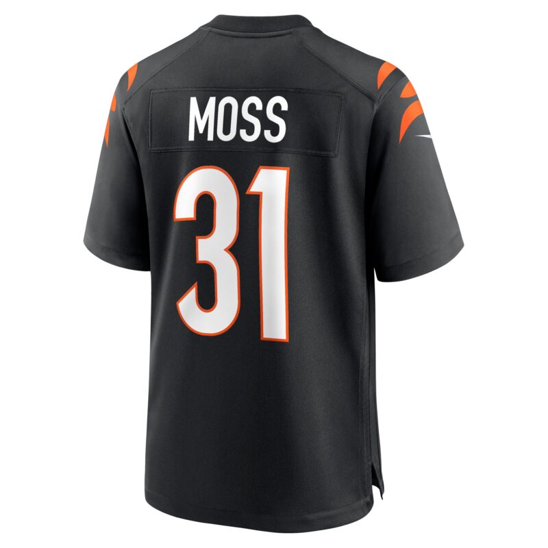 Zack Moss Cincinnati Bengals Game Jersey - Black - Image 3