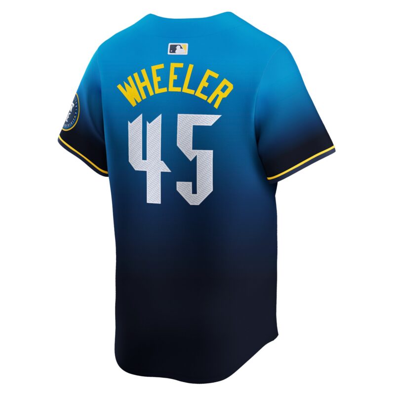 Zack Wheeler Philadelphia Phillies 2024 City Connect Limited Player Jersey - Blue - Image 3