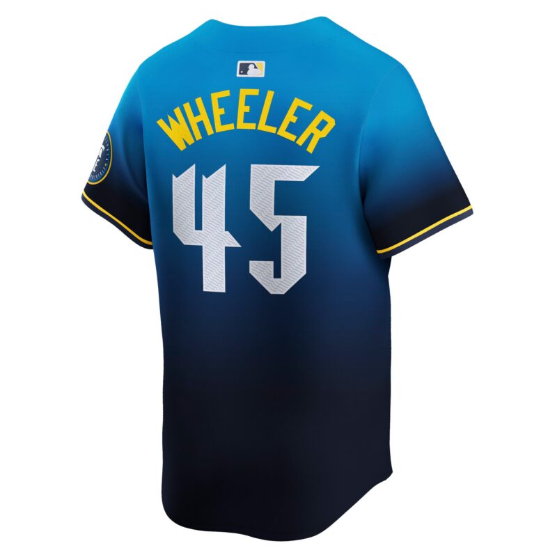 Zack Wheeler Philadelphia Phillies City Connect Limited Jersey - Blue - Image 3