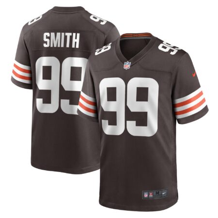 Za'Darius Smith Cleveland Browns Team Game Jersey - Brown