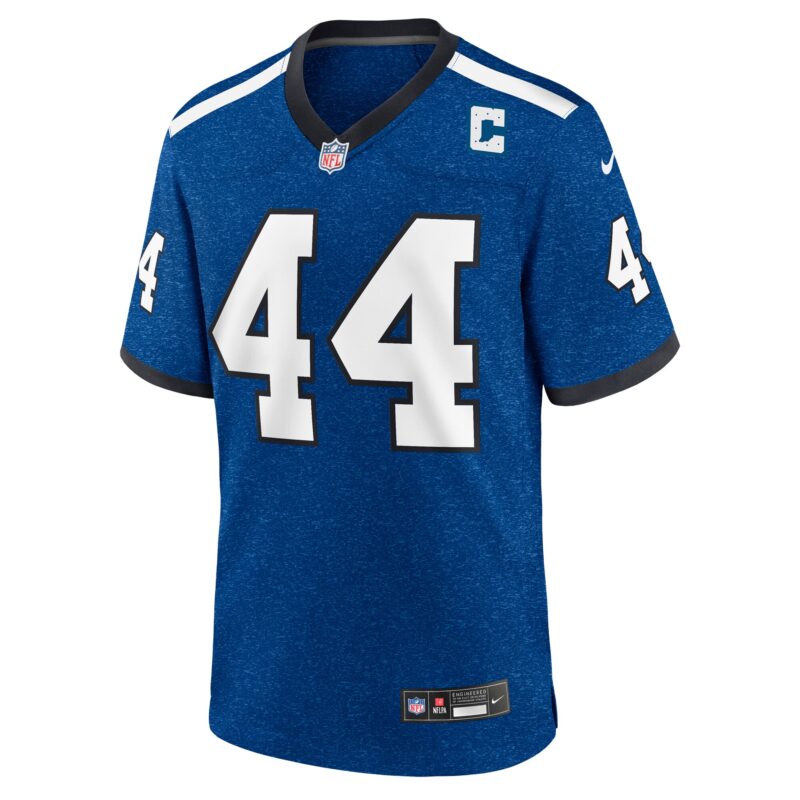 Zaire Franklin Indianapolis Colts Indiana Nights Alternate Game Jersey - Royal - Image 2