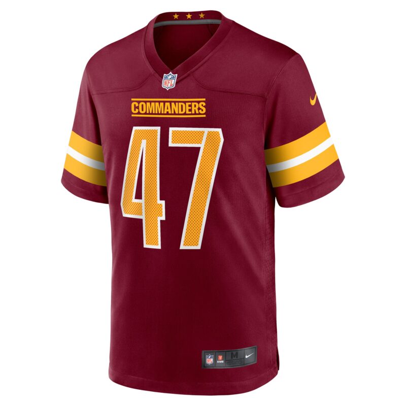 Zane Gonzalez Washington Commanders Game Jersey - Burgundy - Image 2