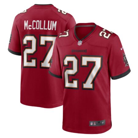 Zyon McCollum Tampa Bay Buccaneers Game Player Jersey - Red