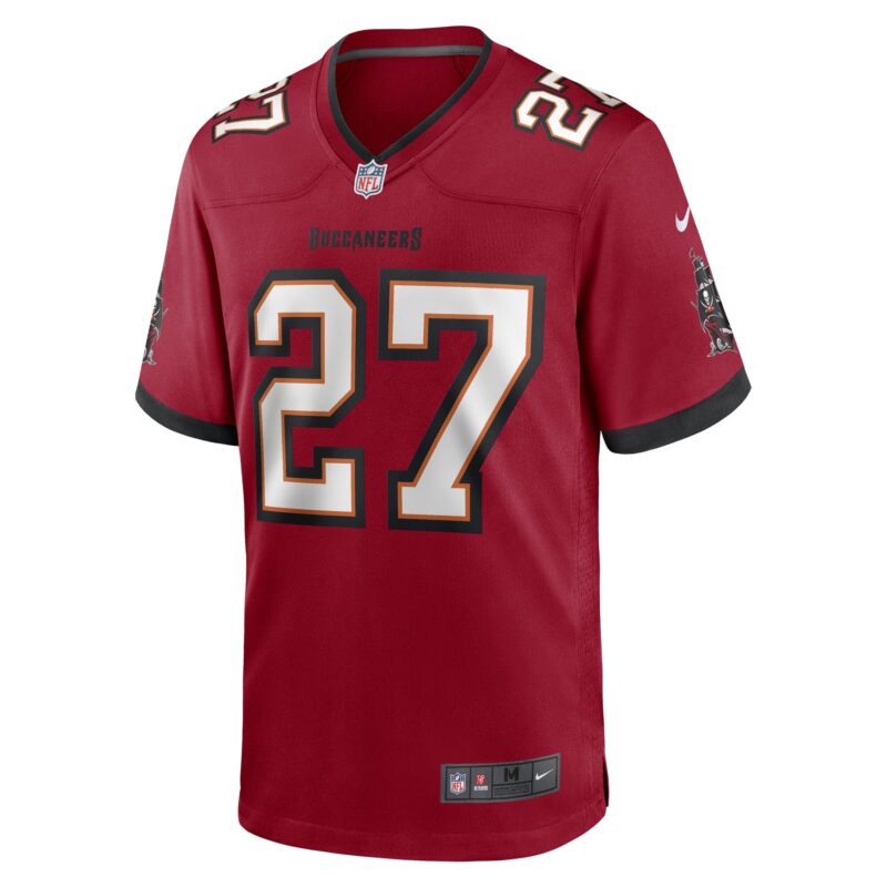 Zyon McCollum Tampa Bay Buccaneers Game Player Jersey - Red - Image 2