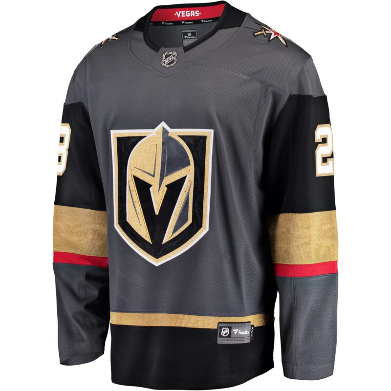 William Carrier Vegas Golden Knights Alternate Breakaway Player Jersey - Gray - Image 2