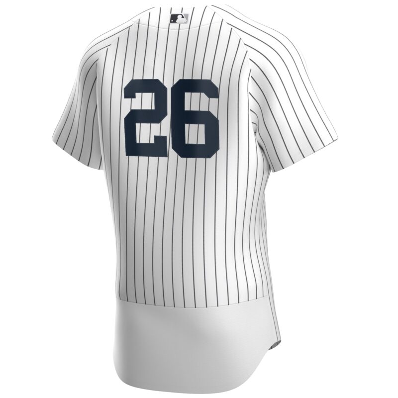 DJ LeMahieu New York Yankees Home Player Jersey - White/Navy - Image 3