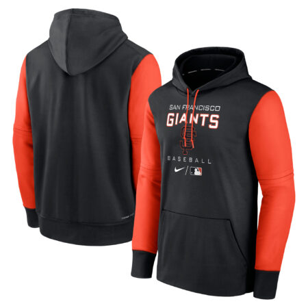 San Francisco Giants Collection Performance Hoodie - Black/Orange