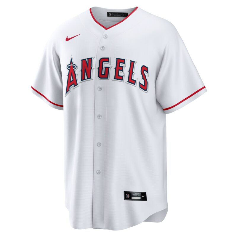 Kyle Hendricks Los Angeles Angels Home Jersey - White - Image 2