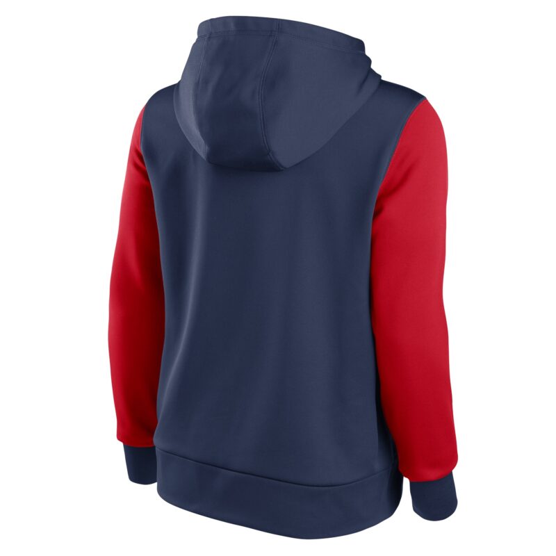 Minnesota Twins Women's Collection Pullover Hoodie - Navy/Red - Image 3