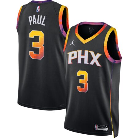 Chris Paul Phoenix Suns Brand Unisex Swingman Jersey - Statement Edition - Black
