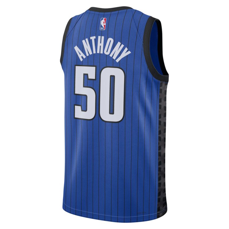 Cole Anthony Orlando Magic Brand Unisex Swingman Jersey - Statement Edition - Blue - Image 3