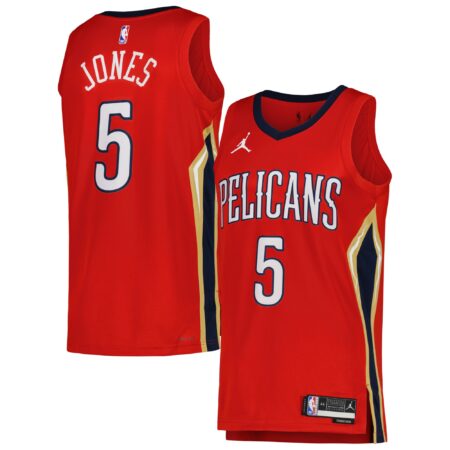 Herbert Jones New Orleans Pelicans Brand Unisex Swingman Jersey - Statement Edition - Red