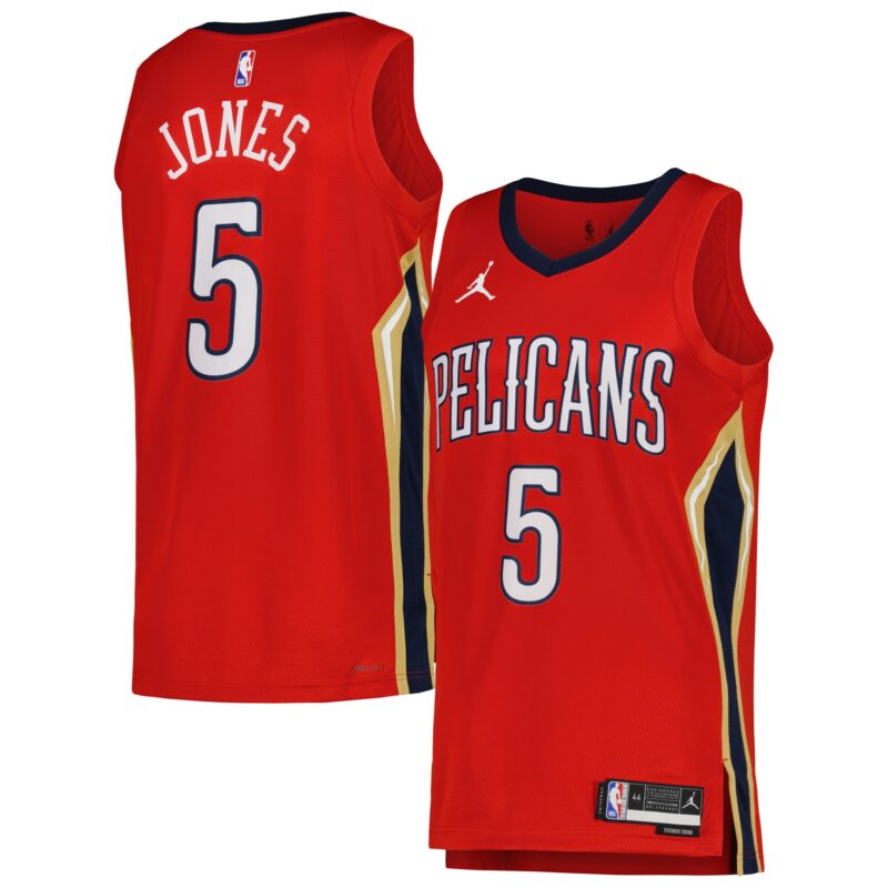 Herbert Jones New Orleans Pelicans Brand Unisex Swingman Jersey - Statement Edition - Red