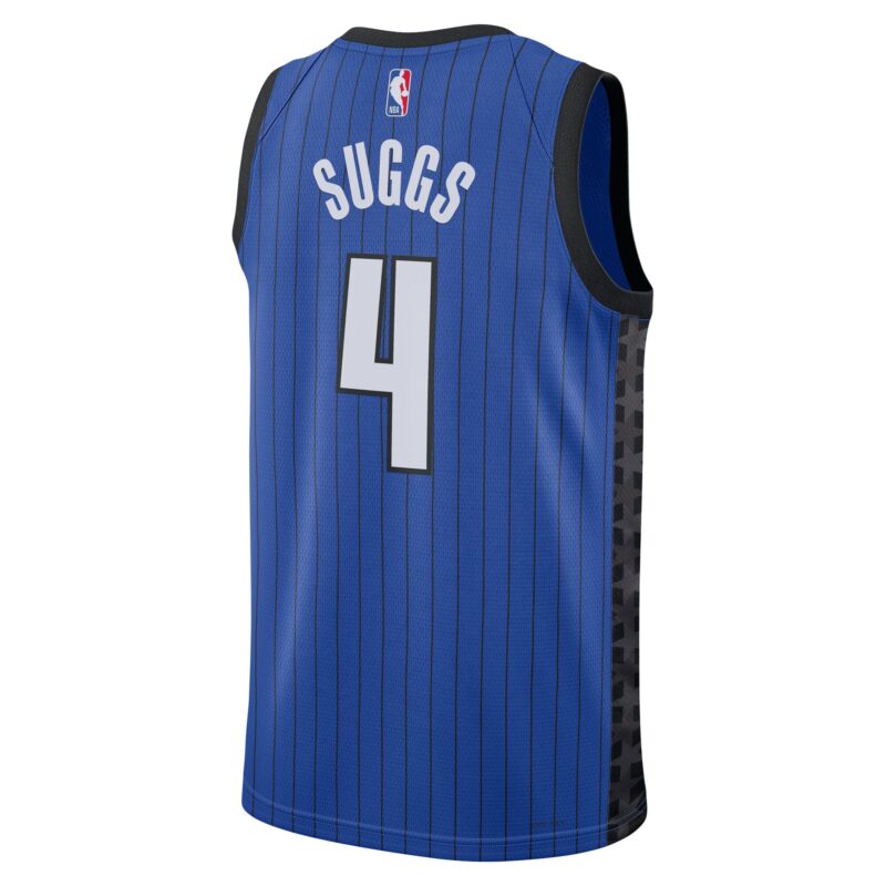 Jalen Suggs Orlando Magic Brand Unisex Swingman Jersey - Statement Edition - Blue - Image 3