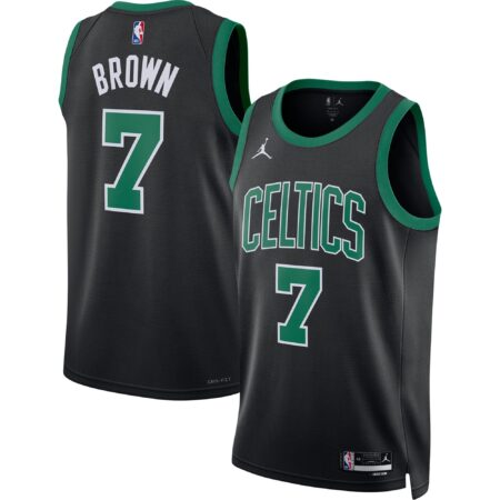 Jaylen Brown Boston Celtics Brand Unisex Swingman Jersey - Statement Edition - Black