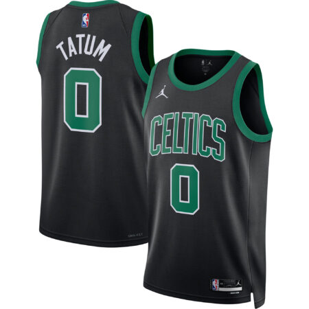 Jayson Tatum Boston Celtics Brand Unisex Swingman Jersey - Statement Edition - Black