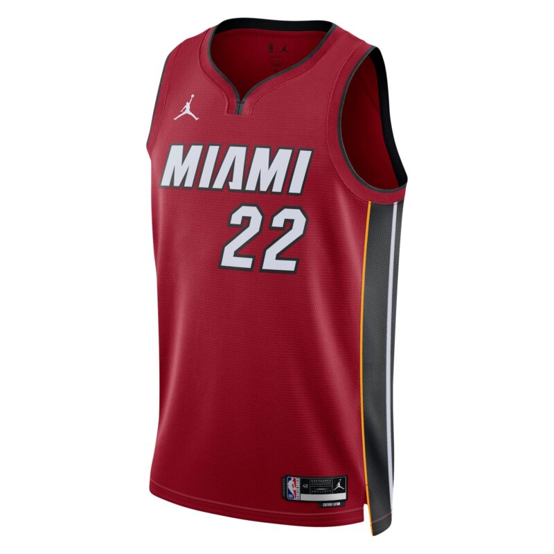 Jimmy Butler Miami Heat Brand Unisex Swingman Jersey - Statement Edition - Red - Image 2
