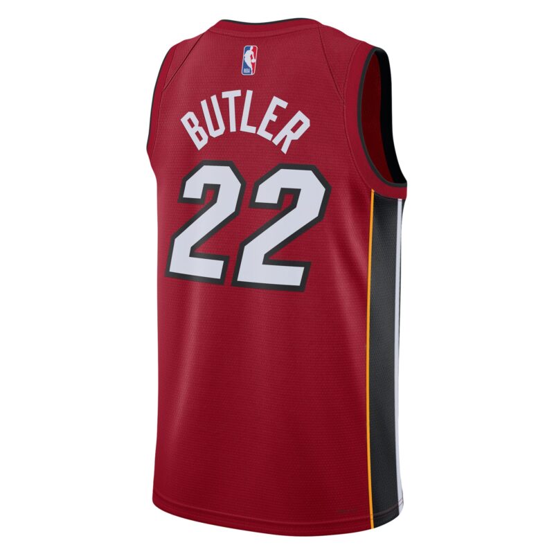 Jimmy Butler Miami Heat Brand Unisex Swingman Jersey - Statement Edition - Red - Image 3