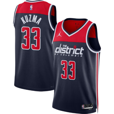 Kyle Kuzma Washington Wizards Brand Unisex Swingman Jersey - Statement Edition - Navy