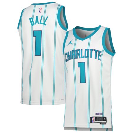 LaMelo Ball Charlotte Hornets Brand Unisex Swingman Jersey - Association Edition - White