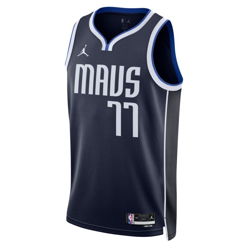 Luka Dončić Dallas Mavericks Brand Unisex Swingman Jersey - Statement Edition - Navy - Image 2
