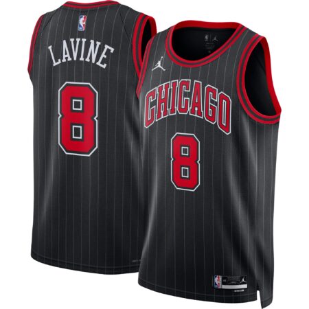 Zach LaVine Chicago Bulls Brand Unisex Swingman Jersey - Statement Edition - Black