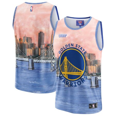Golden State Warriors Basketball & KidSuper Studios by Unisex Hometown Jersey - Blue