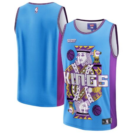 Sacramento Kings Basketball & KidSuper Studios by Unisex Hometown Jersey - Blue