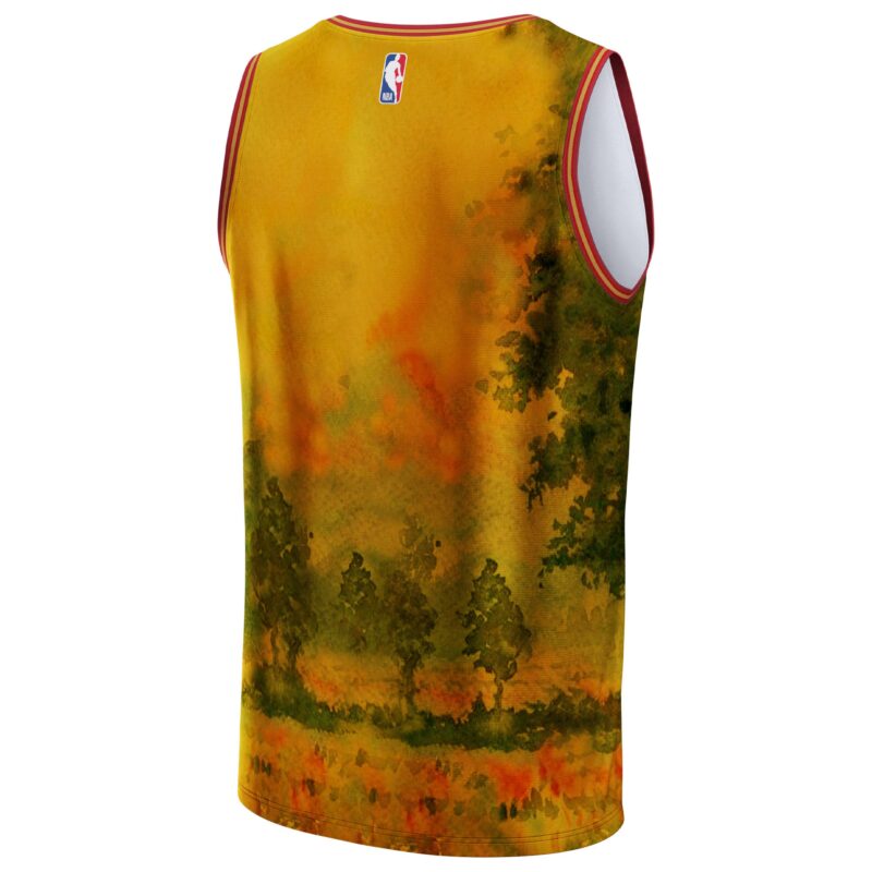 Cleveland Cavaliers Basketball & KidSuper Studios by Unisex Hometown Jersey - Gold - Image 3