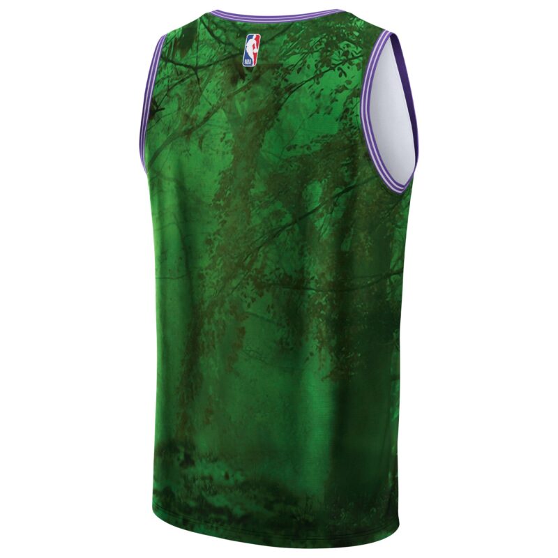 Milwaukee Bucks Basketball & KidSuper Studios by Unisex Hometown Jersey - Green - Image 3