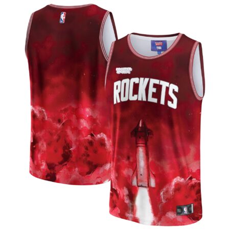 Houston Rockets Basketball & KidSuper Studios by Unisex Hometown Jersey - Red