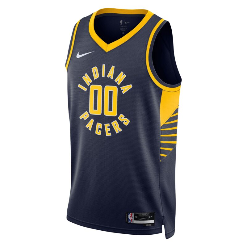 Bennedict Mathurin Indiana Pacers Unisex Swingman Jersey - Icon Edition - Navy - Image 2