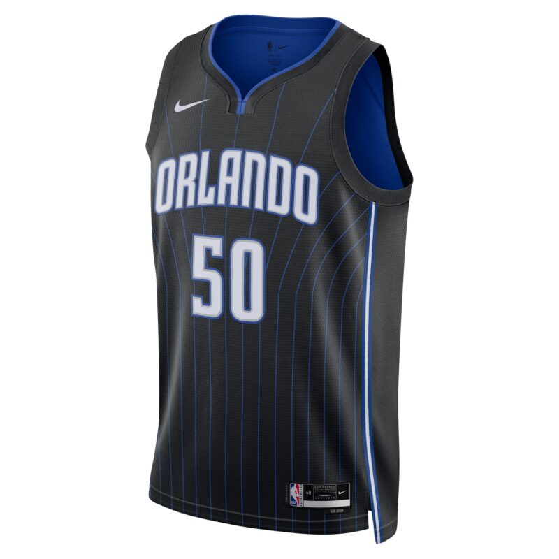 Cole Anthony Orlando Magic Unisex Swingman Jersey - Icon Edition - Black - Image 2