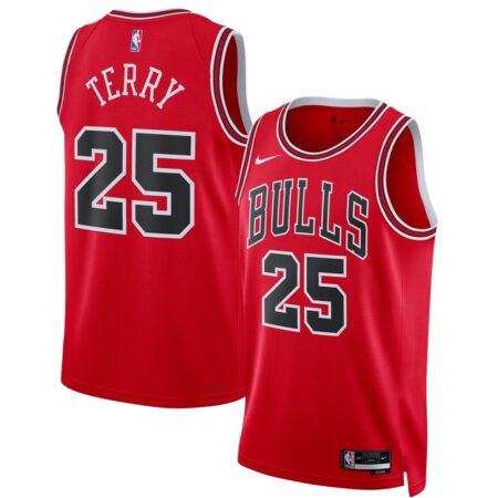 Dalen Terry Chicago Bulls Unisex 2022 Basketball Draft First Round Pick Swingman Jersey - Icon Edition - Red