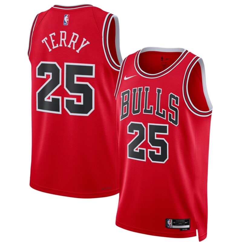 Dalen Terry Chicago Bulls Unisex 2022 Basketball Draft First Round Pick Swingman Jersey - Icon Edition - Red