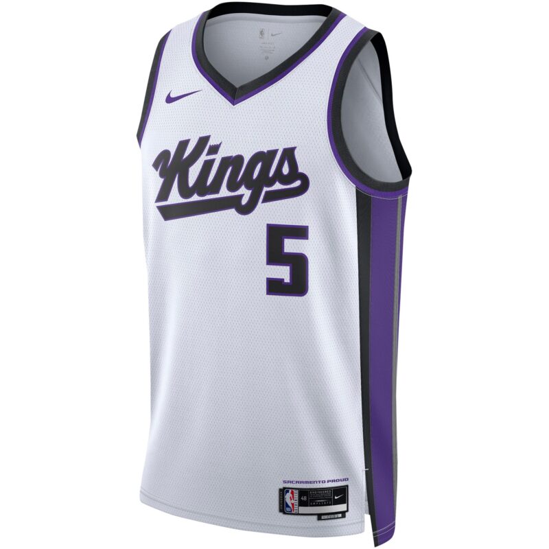 De'Aaron Fox Sacramento Kings Unisex Swingman Jersey - Association Edition - White - Image 2